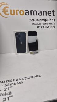 Telefon mobil Apple iPhone 13, 128GB, 5G, Midnight, 78% baterie