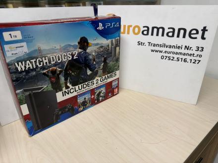 Consola Sony Playstation 4 Slim, 1TB, Black