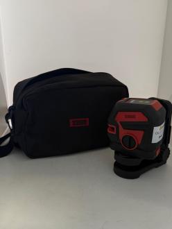 Nivelă laser JC Schwarz Profesional, linii în cruce 25m