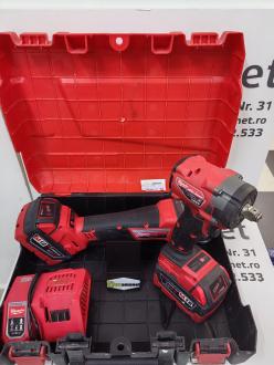 Polizor unghiular si Masina cu impact Milwaukee M18