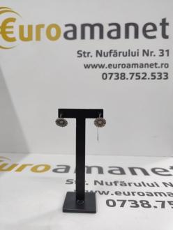 Set Cercei Argint si Medalion