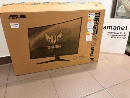 Monitor Curbat Gaming LED VA Asus TUF 31.5" FHD, 165Hz