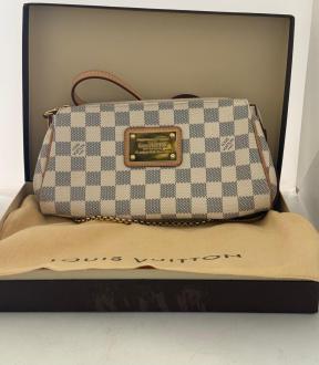 Geantă Louis Vuitton Damier Azur Eva Clutch