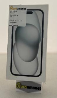 Telefon mobil Apple iPhone 15, 128GB, 5G, Black