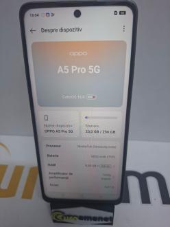 Telefon mobil OPPO A5 Pro, 256GB