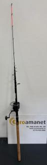 Lanseta Crap Pro Fl Tele Carp 3.90m 180g + mulineta Feeder Diamant Sirena FD 550