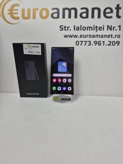 Telefon mobil Samsung Galaxy S24 Ultra, Dual SIM, 12GB RAM, 256GB, 5G, Titanium Black