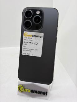 Telefon mobil Apple iPhone 15 Pro, 128GB, 5G, Black Titanium