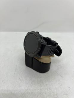 Smartwatch Garmin Fenix E, 47mm, GPS, Wi-Fi, Android/iOS, Glass, Otel inoxidabil, Slate Gray Steel, Black Silicone Band