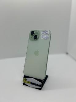 Telefon mobil Apple iPhone 15, 128GB, 5G, Green,99% bat.
