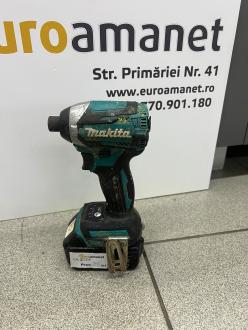 Autofiletanta Makita DTD 154 cu baterie 18v 3ah