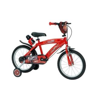 Bicicleta copii Disney, Huffy, Otel, Rosu, 16 inch