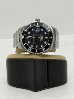 Ceas de mână unisex Steinhart Ocean One, carcasă argintie din oțel inoxidabil