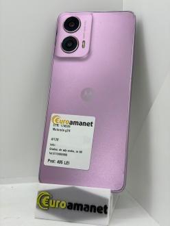 Telefon mobil Motorola Moto g24, Dual SIM, 4GB RAM, 128GB, Pink Lavender