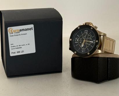 ARMANI EXCHANGE, Ceas cronograf de otel inoxidabil, Auriu