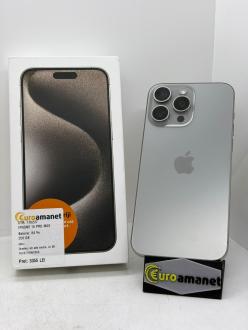 Telefon mobil Apple iPhone 15 Pro Max, 256GB, 5G, Natural Titanium