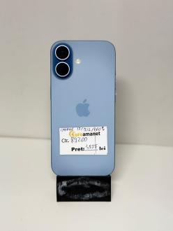 Telefon mobil Apple iPhone 17, 512GB, 5G, Mist Blue, Bat 100%
